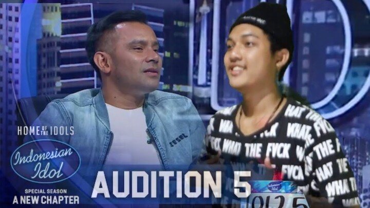 Kocak! Peserta ini membawakan lagu Tiktok Welut Welut Kang Copet! - Indonesian Idol 2021