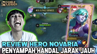 REVIEW HERO NOVARIA || MOMEN EPIC COMBACK - MOBILE LEGENDS