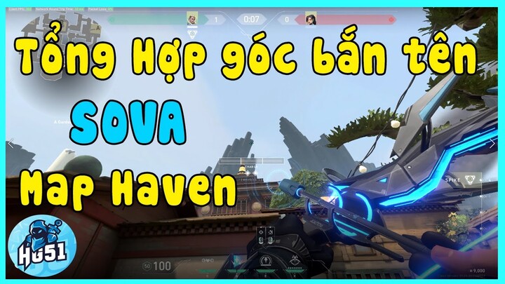 Tổng hợp các góc bắn tên Sova tại map Haven | Cẩm Nang Valorant