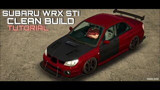 New Update Subaru WRX STI Carbon Fiber Hood & Door Tutorial in Car Parking Multiplayer