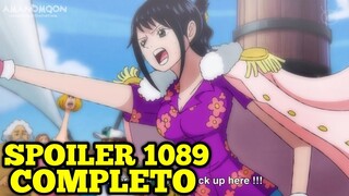 One Piece SPOILER 1089: COMPLETO Y EPICOOOOO!!!
