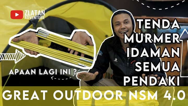 GREAT OUTDOOR NSM 4.0 TENT HIGHLIGHT