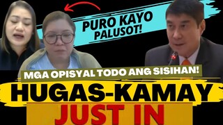 JUST IN: MGA OPISYAL NAGSISIHAN AT HUGAS-KAMAY NASABON NI SEN RAFFY TULFO!