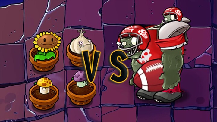 Can you clear the Hybrid Edition's Adventure Mode using only the original plants?