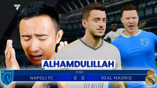 PERTAMA KALI MAIN EA SPORT FC24 Napoli vs Madrid