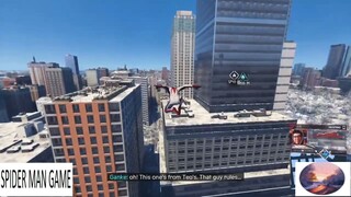 Spiderman cưu người qua app #game #marvel