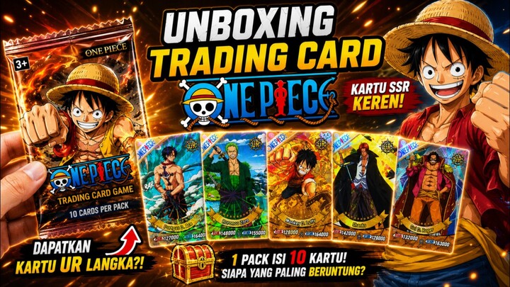 Unboxing 10 Trading Card One Piece