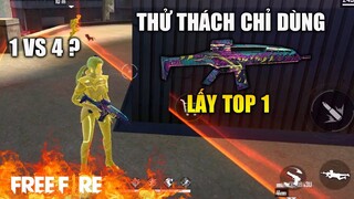 [Garena Free Fire] Thử thách dùng XM8 1vs4 tử chiến và cái kết | TTD