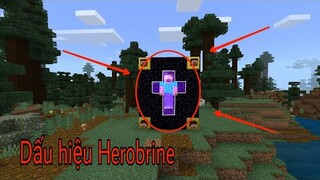 Top 5 Dấu hiệu để nhận biết Herobrine có trong map của bạn không !!!