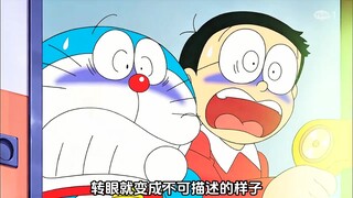 被这个光线照射后的东西都会退化或者进化！ #哆啦A梦