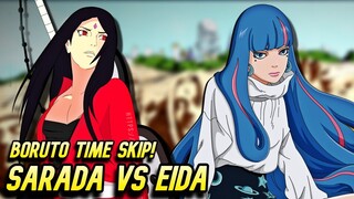 TIME SKIP SARADA & SUMIRE ANG MAKAKATALO KAY EIDA? (Spoilers)  - Boruto Chapter 76 Analysis