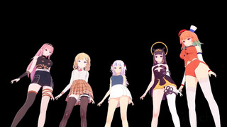 【Hololive EN】Don't Stop Dancing! (Multi-angle Camera)