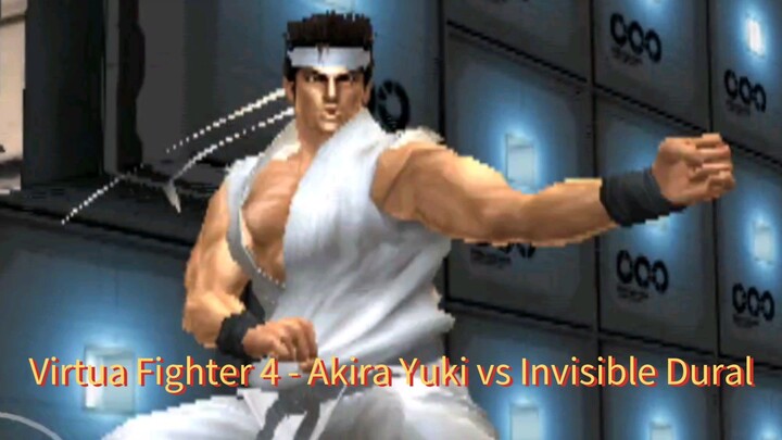 Virtua Fighter 4 - Akira Yuki vs Invisible Dural