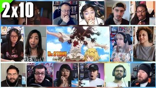 Dr. Stone Season 2 Episode 10 Reaction Mashup | ドクターストーン