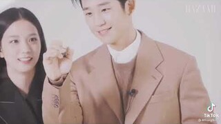 [ Snowdrop ] Hậu trường siêu đáng yêu của Jisoo ( Blackpink ) và Jung Hae In