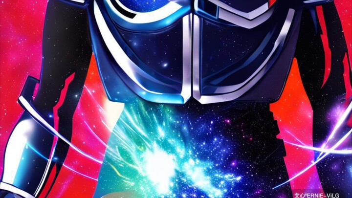 Let AI draw the final form of Kamen Rider