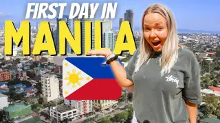 My FIRST TIME in the PHILIPPINES! (first impressions of Manila) ðŸ‡µðŸ‡­