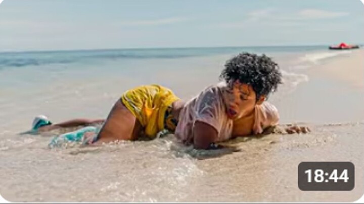 A Beautiful Woman Stranded on a Deserted Island with a Terrifying Monster film recap