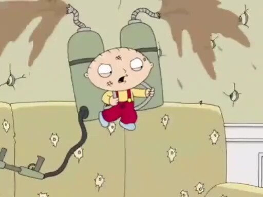 The fighting scenes in "Family Guy" never disappoint