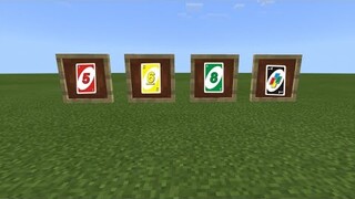 How to build UNO in Minecraft (Took me 1 hour)