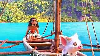 大海选中的女孩 浪花亲切的为她梳妆打扮