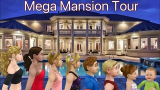 Family Of 8 Mega Mansion Tour SIMS FREEPLAY