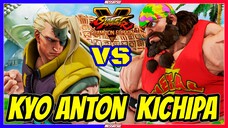 SFV CE💥 Kichipa (Zangief) VS Kyo Anton (Nash), Yuba (Rashid)💥Messatsu💥