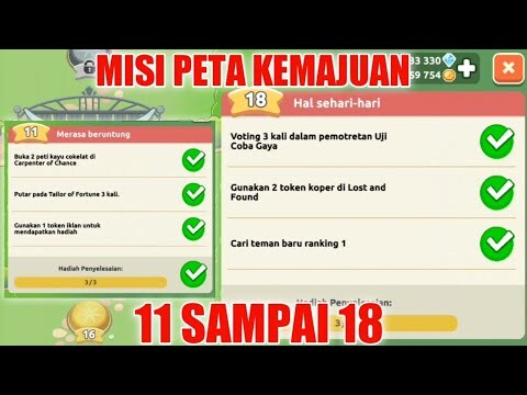 MISI PETA KEMAJUAN 11 SAMPAI 18 - Hotel Hideaway
