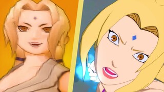 All Ultimate's Jutsu TSUNADE Evolution