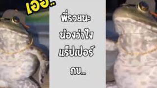 รวมคลิปตลกๆ : พี่รวยนะ!! น้องชอบกบไหม??