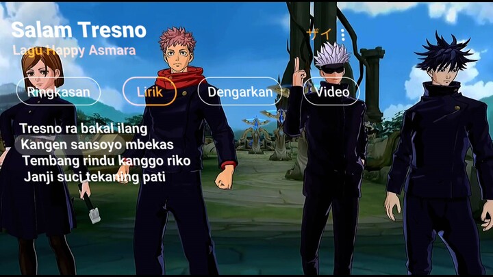 jujutsu kaisen x mlbb