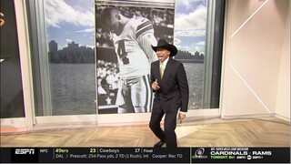 "Dallas Cowgirls!!!" - Stephen A. celebrate after Cowboys eliminated from playoffs by 49ers