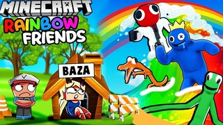 BAZA VS TSUNAMI RAINBOW FRIENDS W MINECRAFT CHALLENGE | Vito i Bella