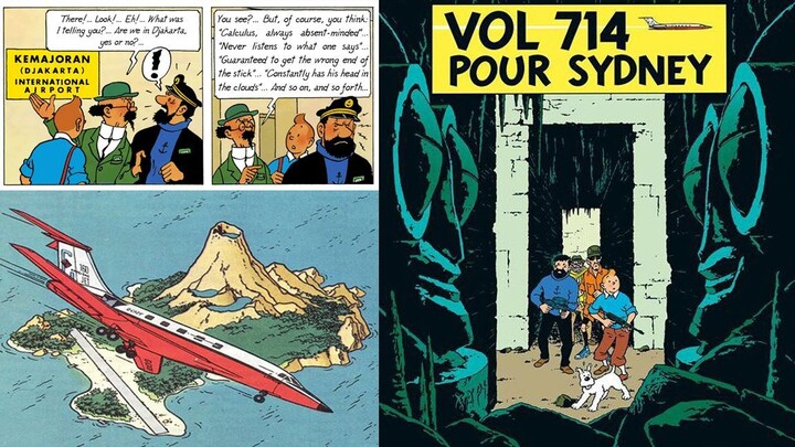 Petualangan Tintin: Penerbangan 714 (Bagian 1 & 2)