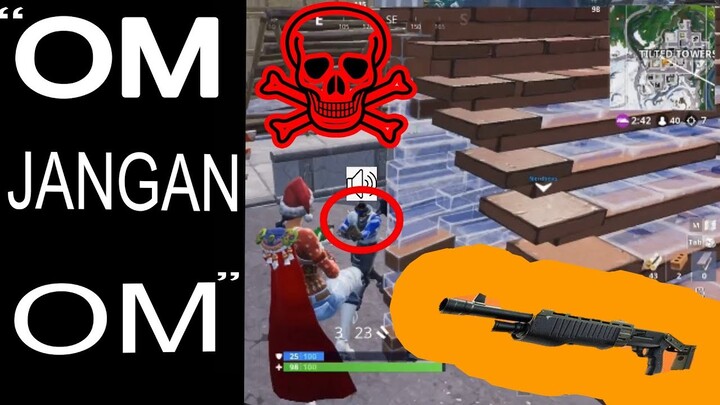 "om mau ngapain om" fortnite highlight (Fortnite indonesia)