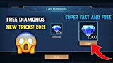 1K DIAMONDS FAST AND LEGIT! USING THIS LEGIT WAY! FREE DIAMONDS | MOBILE LEGENDS 2021
