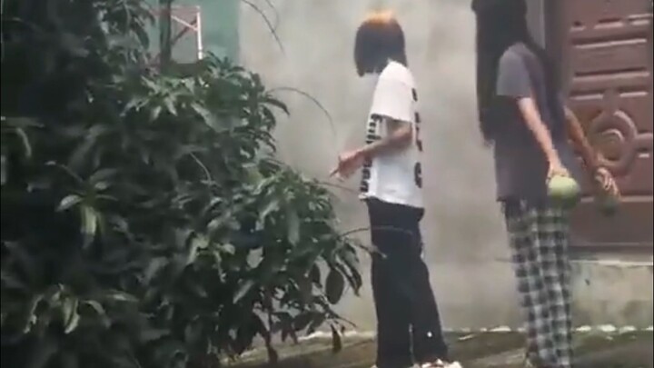 【กระเบื้องใยหิน/ขโมยมะม่วง/ตกส้วม】666 พวกพี่น้องลงมากินโจ๊วทำไมไม่ชวนฉันล่ะ