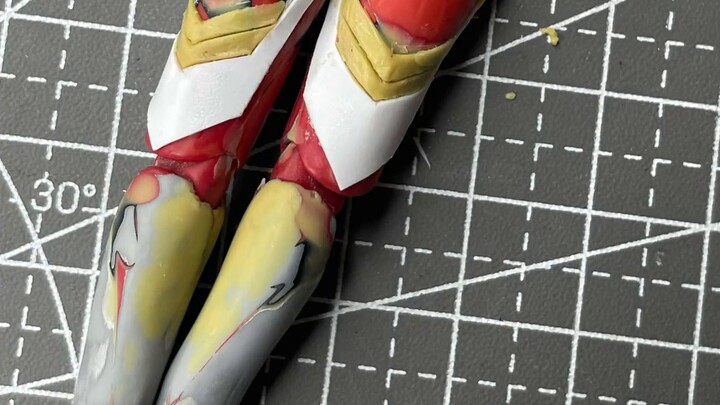 Self-modified Phoenix Mebius shf glowing Mebi pen paint