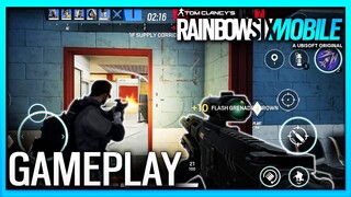 Gameplay OFICIAL de Rainbow Six Mobile | Caramelo Rainbow Six Mobile