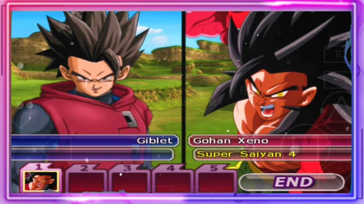 GIBLET VS GOHAN XENO SSJ 4 - DB MOD ANDROID GAMEPLAY