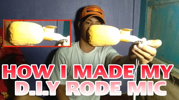 HOW I MAKE MY D.I.Y RODE MIC