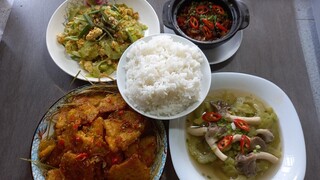 có tin không bốn món chay ngon chỉ co 40k.đi chợ rất khéo.