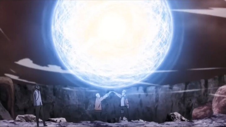 Naruto,Sasuke,Boruto VS Momoshiki