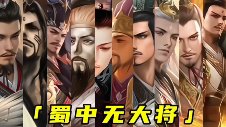 There are no great generals in Shu—only Zhuge Liang!