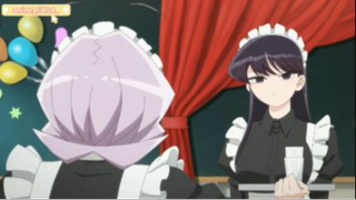 Khi Komi-san diện đồ hầu géi #animehay