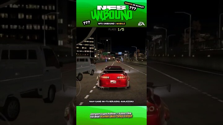 Yang Bener Nih!? Need For Speed Unbound Ada Di Android! - GRAFISNYA HD BANGET CUY! #short