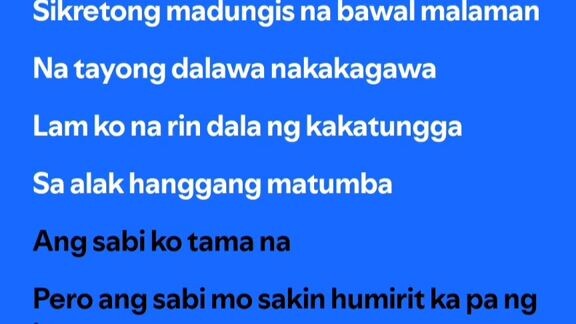 wag mo ng ipag Sabi ❤️