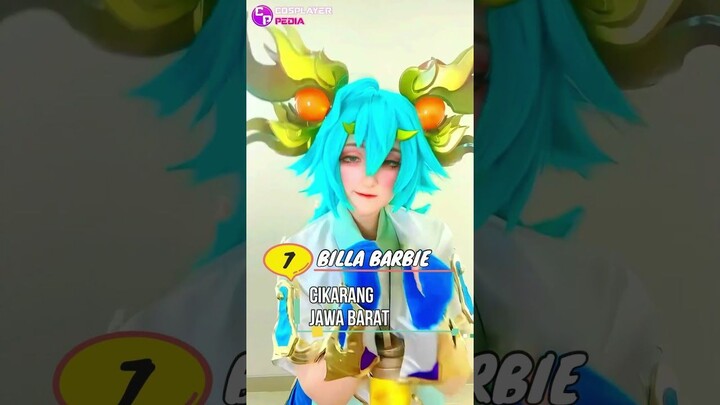 10 Cosplayer Indonesia Tercantik & Kota Asalnya 😍 Kalian Fans Yang Mana?? #shorts