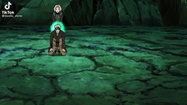 the team formed again 7 4great ninja war Naruto Sasuke Sakura