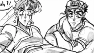 ถ้า Kakyoin รอดตาย (Hajnarus Comics) JoJo Comic Dub (JoJos Bizarre Adventure)